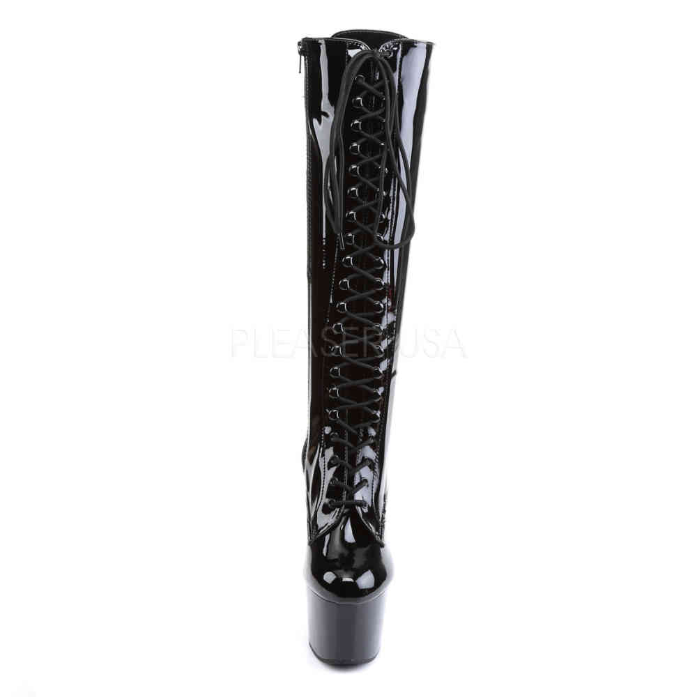 Pleaser - ADORE2023 Platform Boots - Pole dance shoes - Black